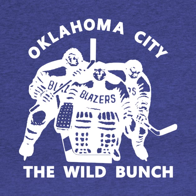 Oklahoma City Blazers Wild Bunch 1974-75 by Throwback Hockey